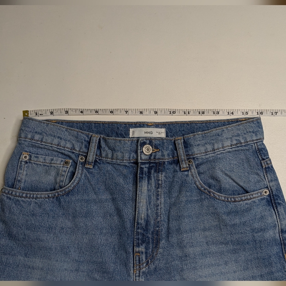 Mango High Rise Jeans Size 8 - Picture 2 of 7